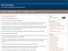 Tablet Screenshot of lifecoachinghq.com